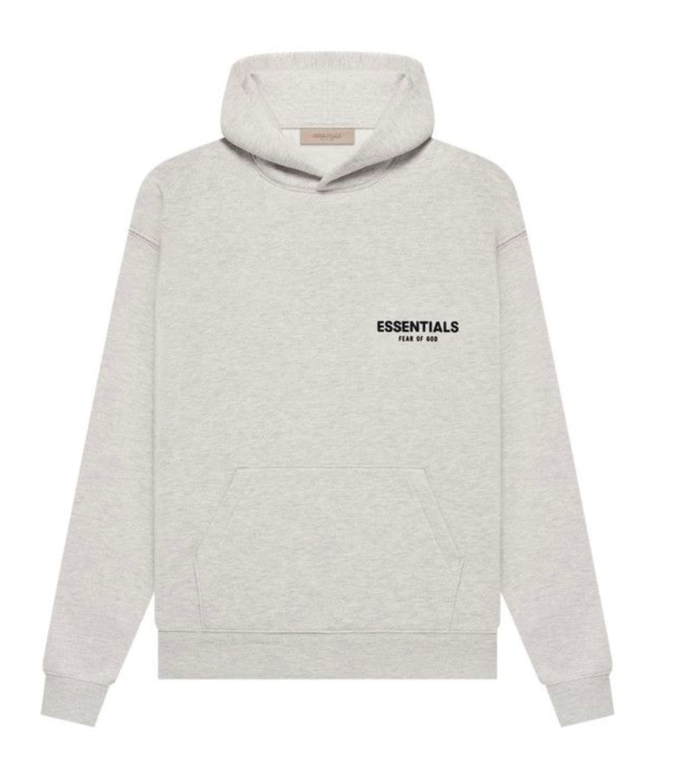 Essentials Light Oatmeal Hoodie