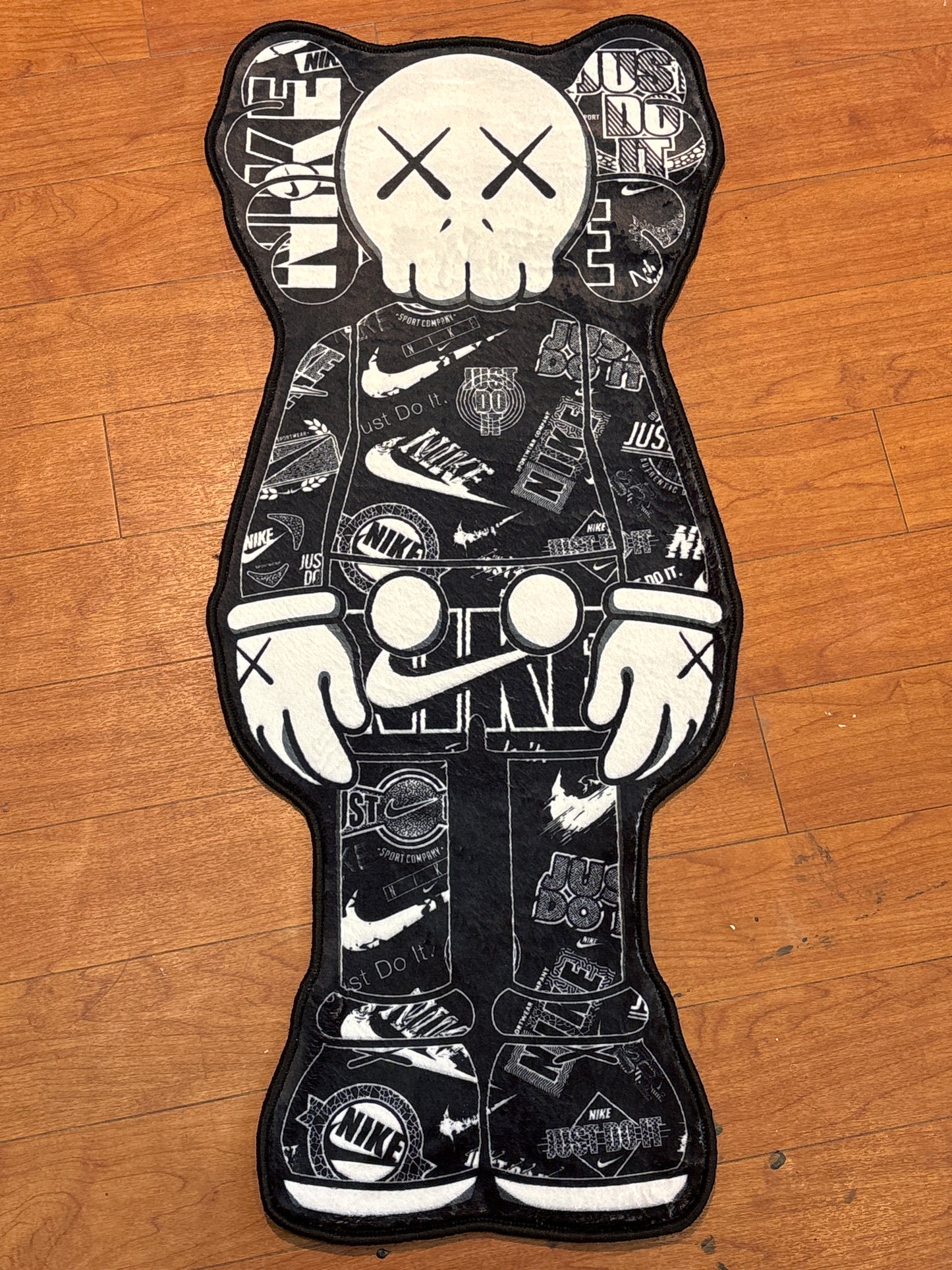 Kaws Nike Rug