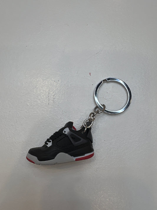 Jordan 4 Bred Keychain