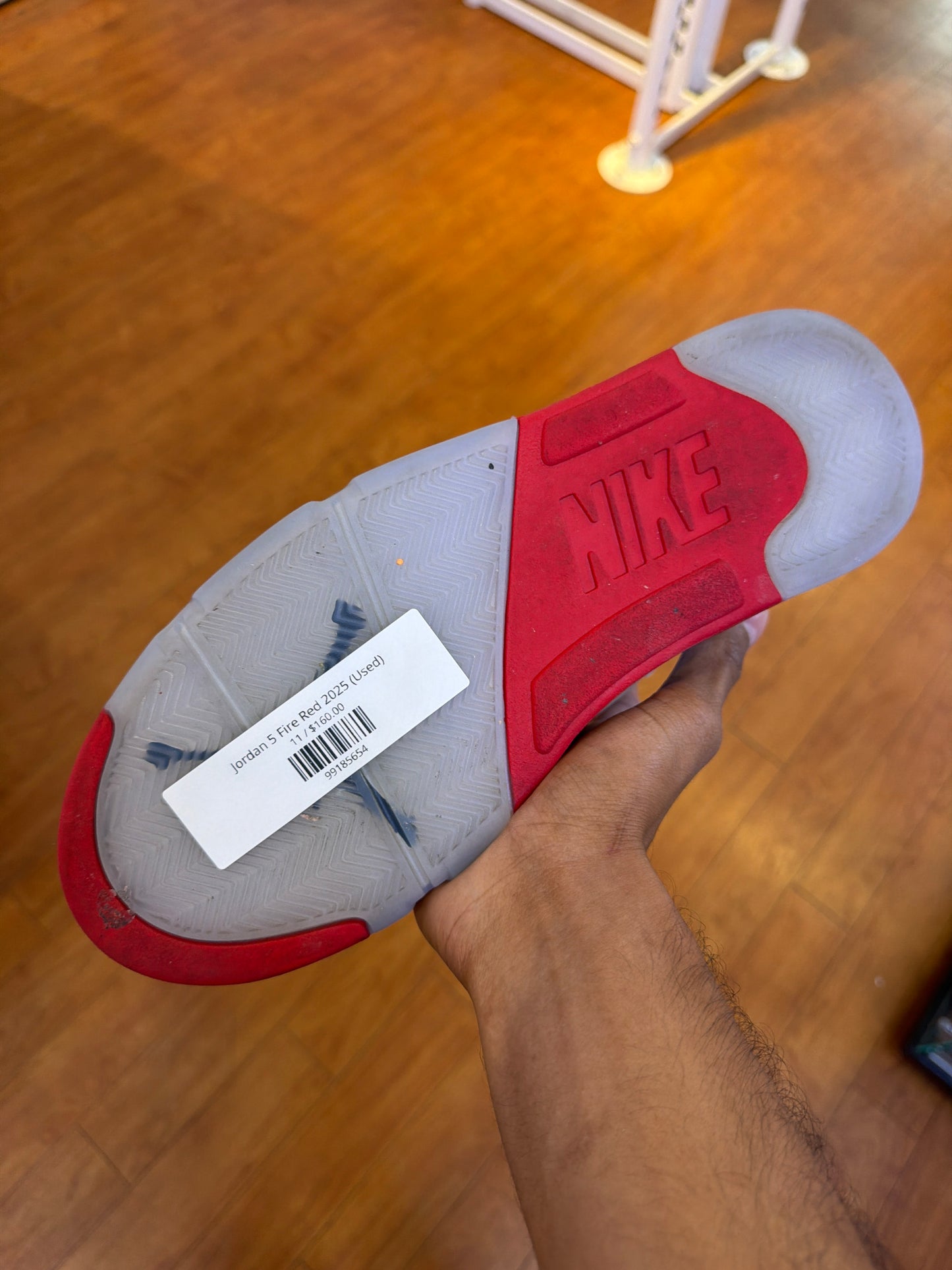 Jordan 5 Fire Red 2025 (Used)