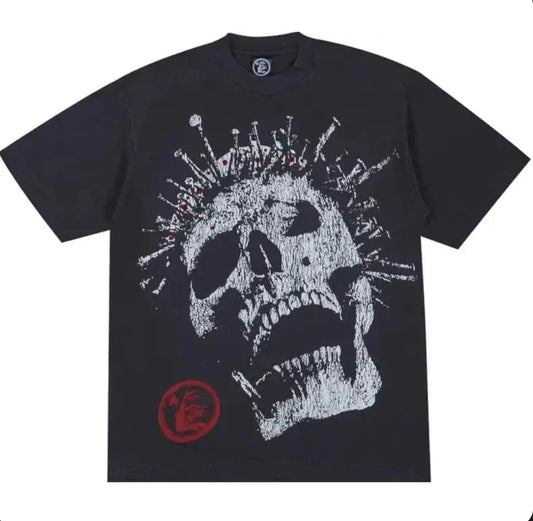 Hellstar Crowned Skull Shirt Black