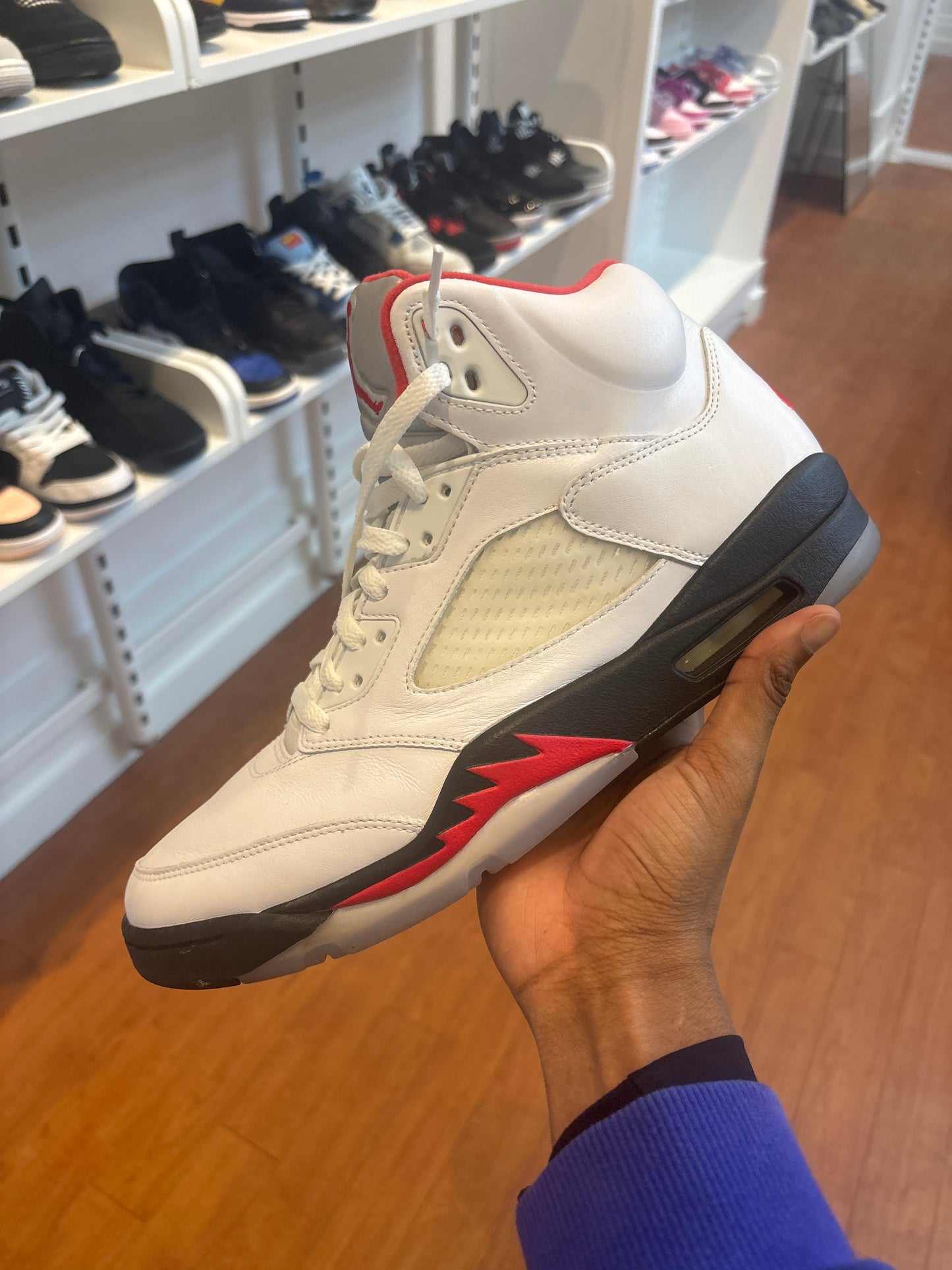 Jordan 5 Fire Red (Used)