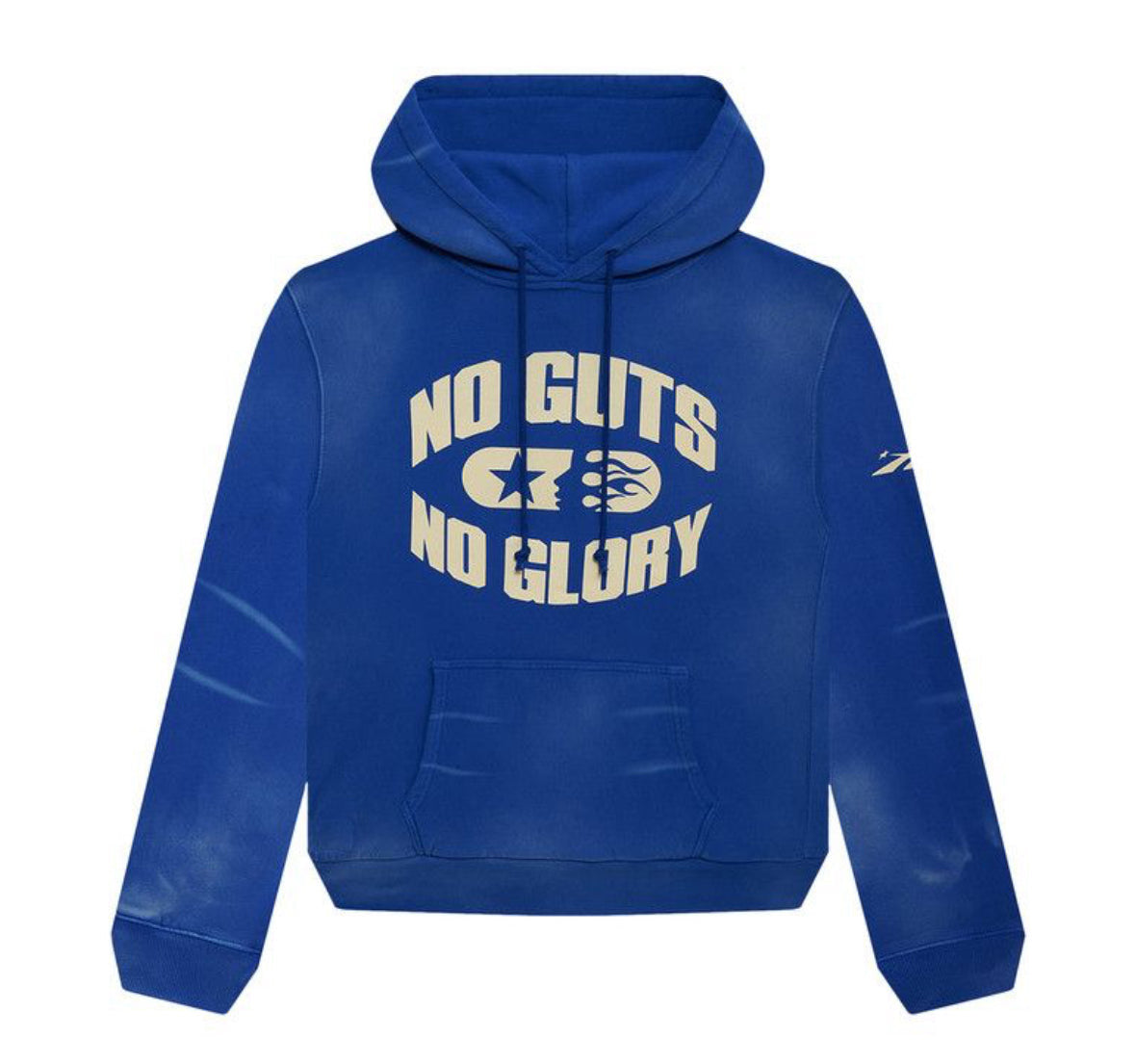 Hellstar No Guts No Glory Blue Hoodie