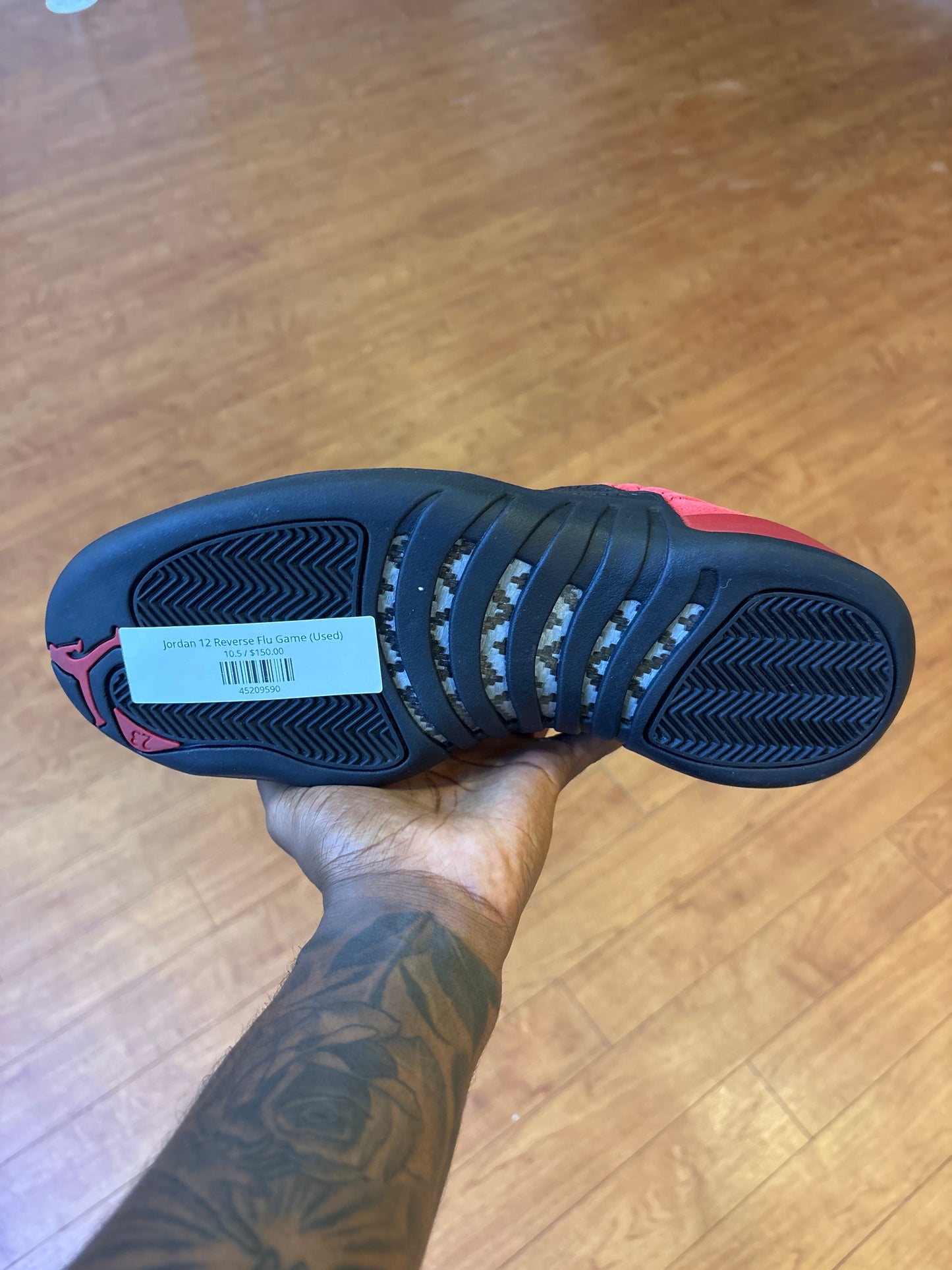 Jordan 12 Reverse Flu Game (Used)