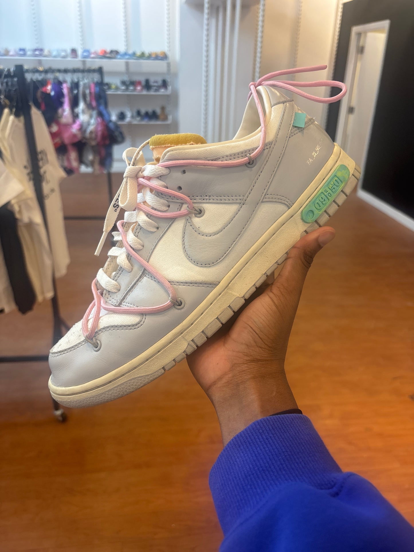 Off White Nike Dunk Low Lot 09 (Used)