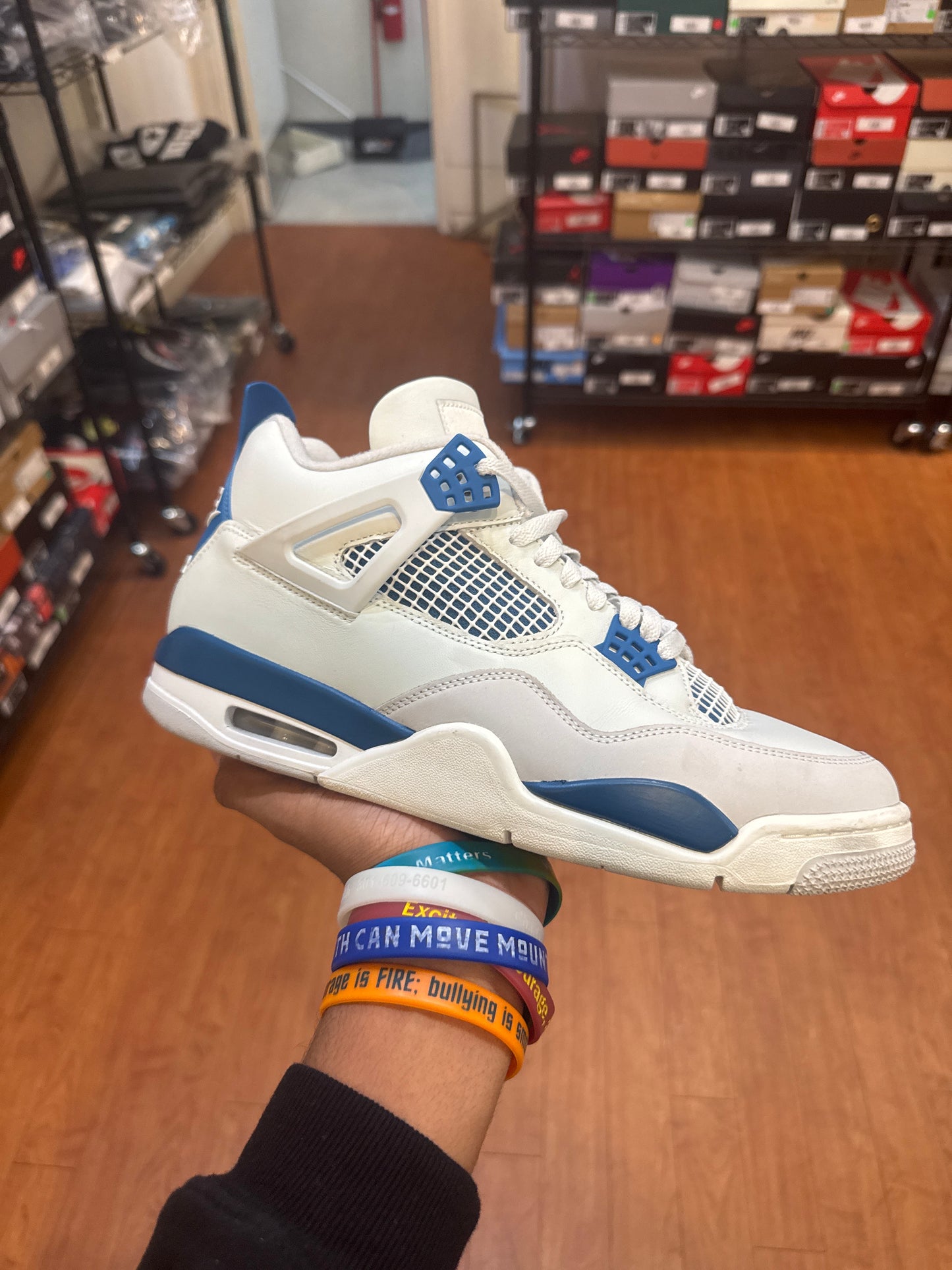 Jordan 4 Military Blue (Used)
