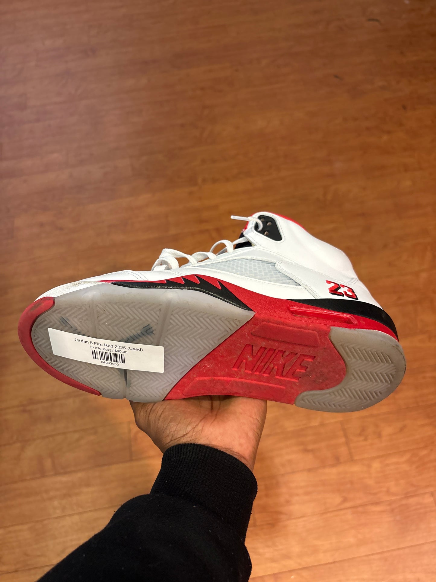 Jordan 5 Fire Red 2025 (Used)