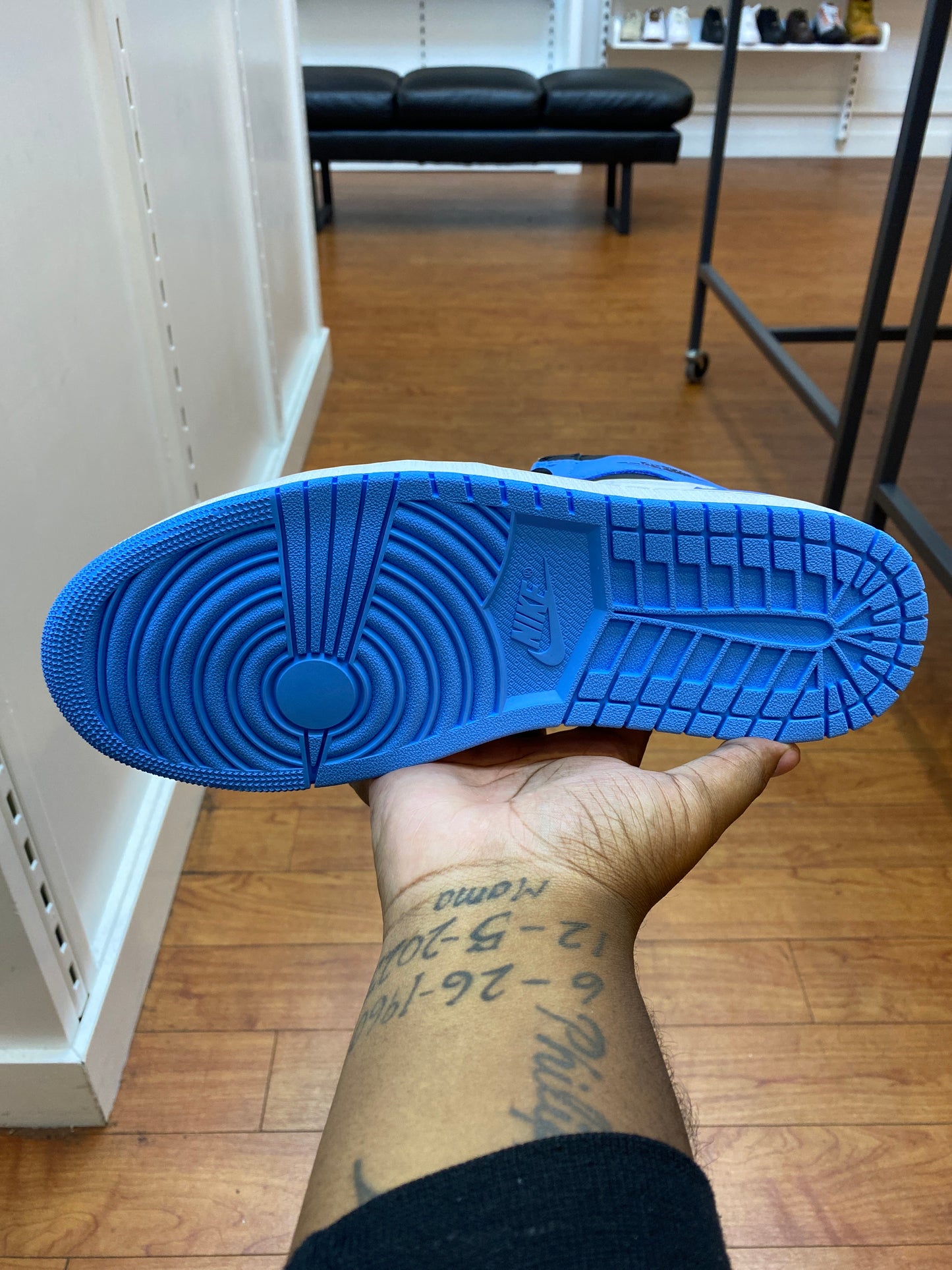 Jordan 1 High Unc Toe (Used)