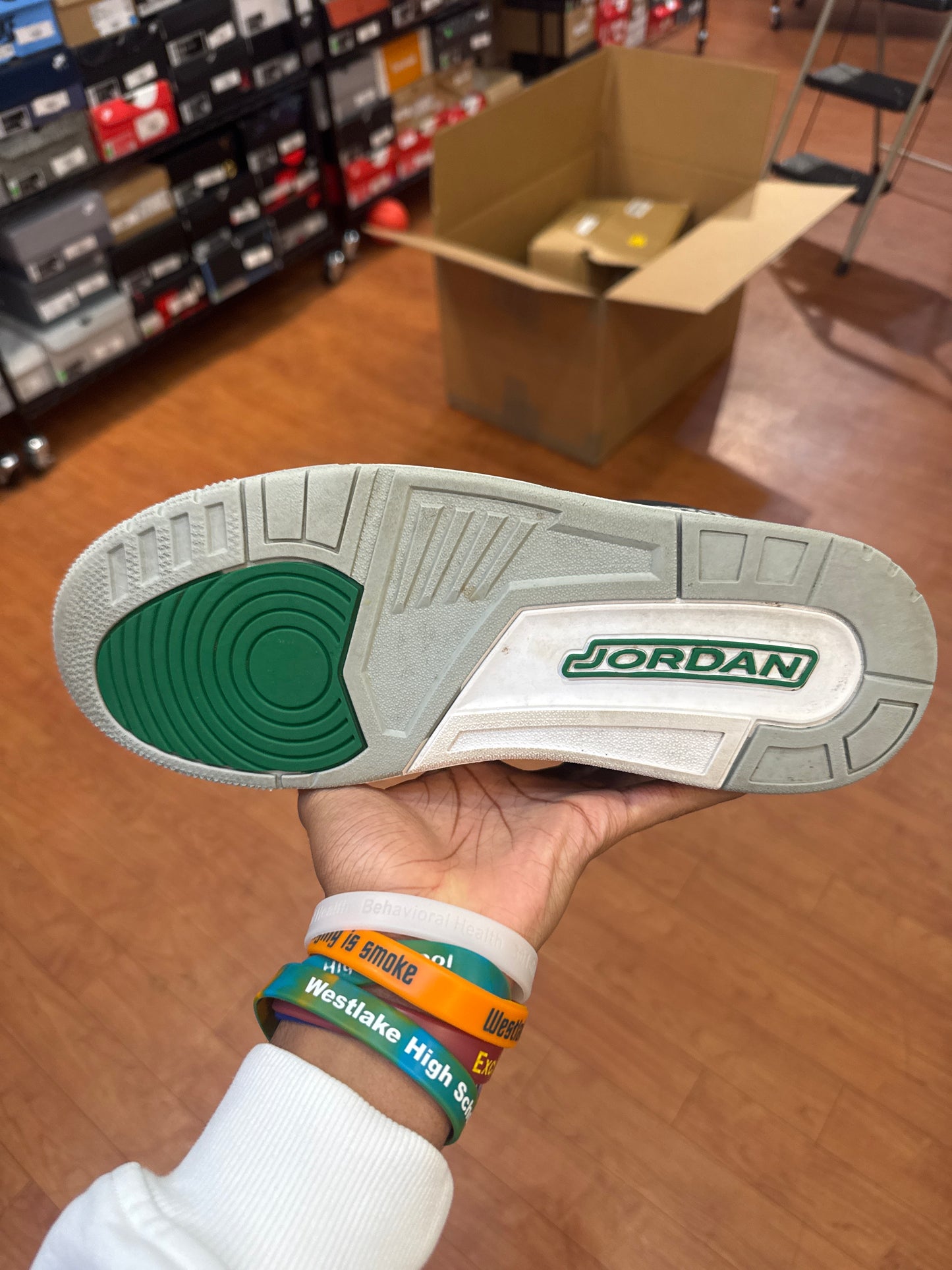 Jordan 3 Pine Green (Used)