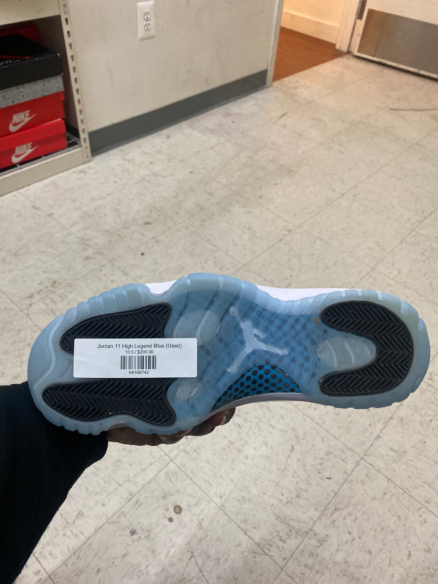 Jordan 11 High Legend Blue (Used)