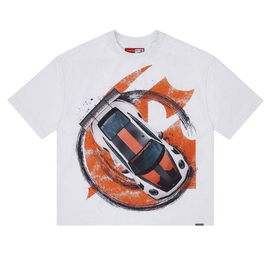 Godspeed Track Mode Miami Superrun Tee White
