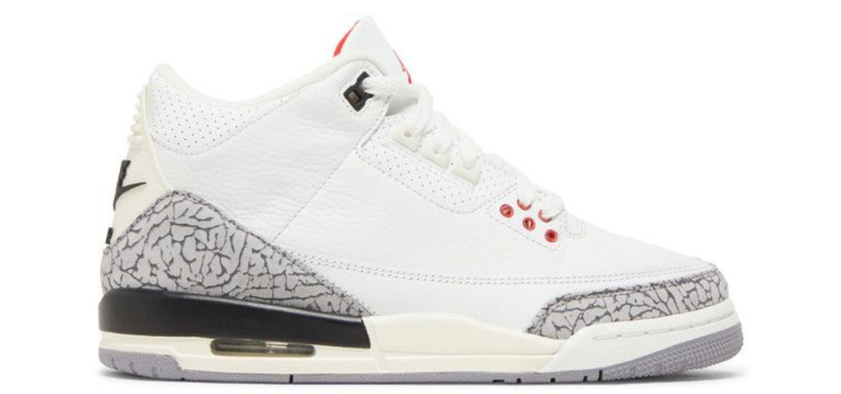 Jordan 3 White Cement GS