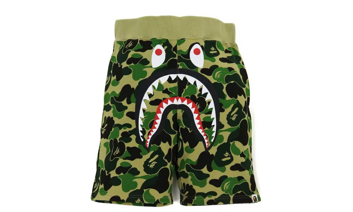 BAPE Green Camo Shorts