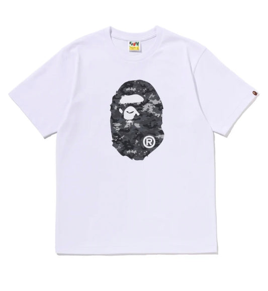 BAPE Multi Pixel Camo Ape Head Tee