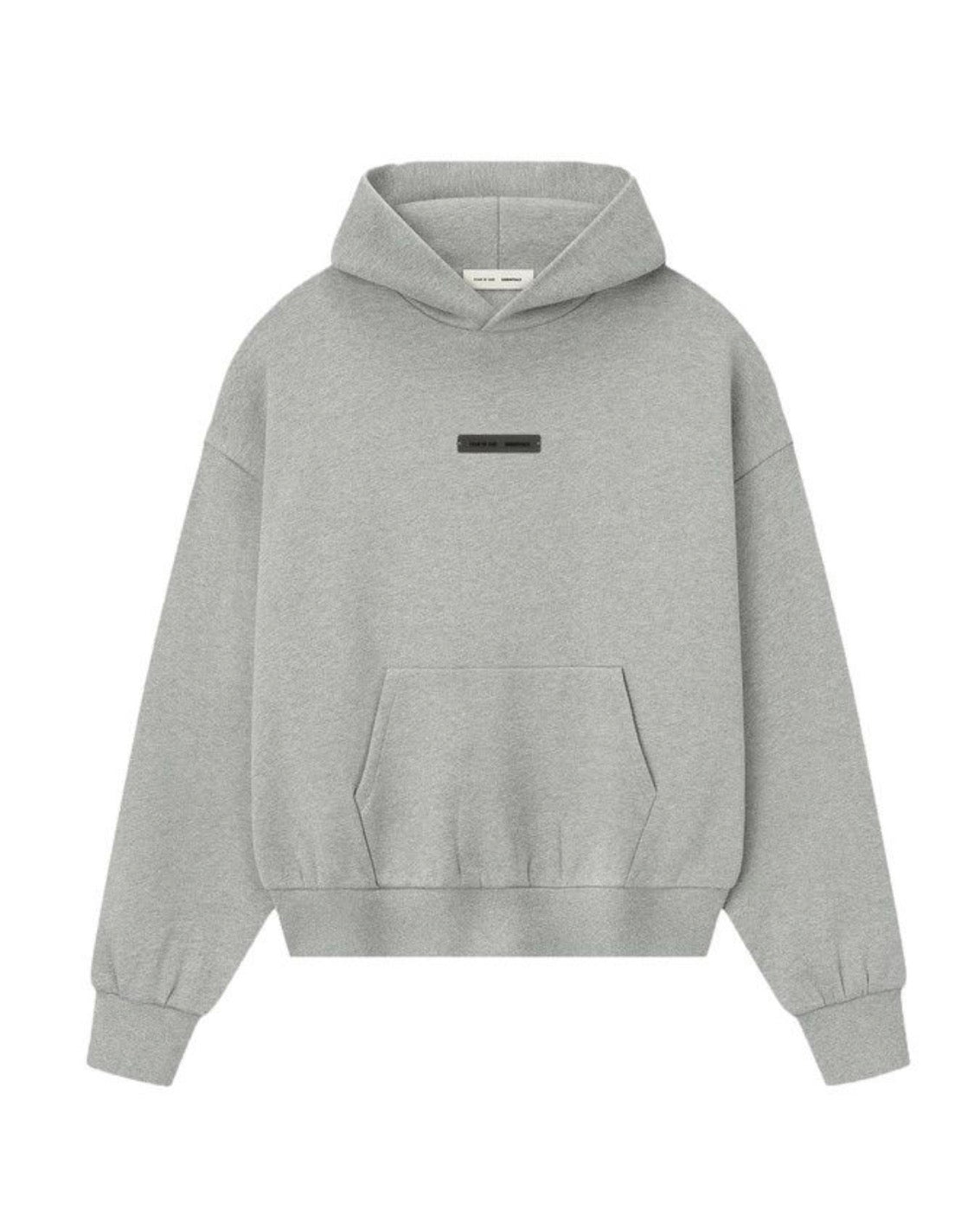 Essentials Fleece Hoodie Concrete Heather