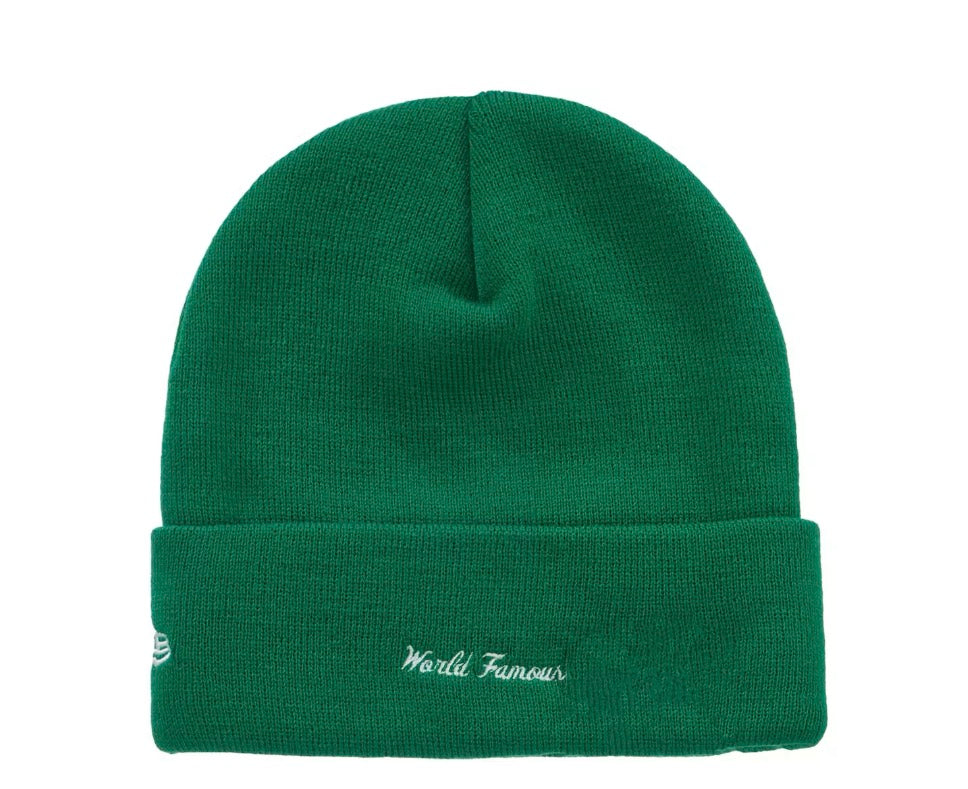 Supreme New Era Action Green Beanie