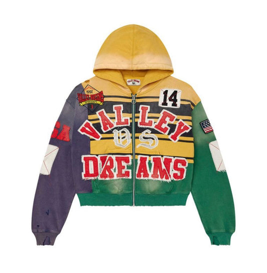 Vale Forever Mardi Gras Zip Up