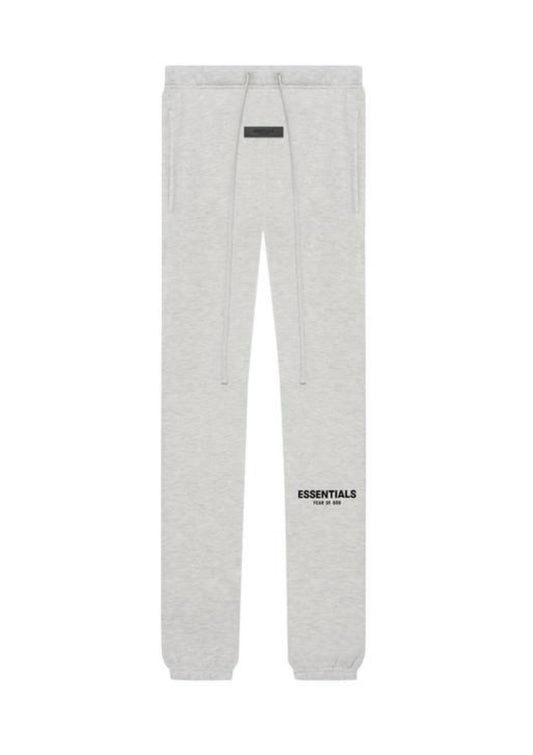 Essentials Light Oatmeal Cuffed Sweatpants