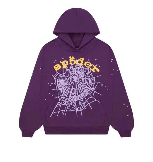 Sp5der Og Purple Hoodie