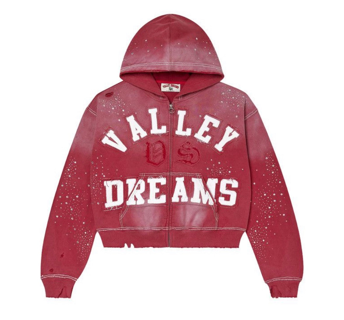 Vale Forever Ruby Zip Up