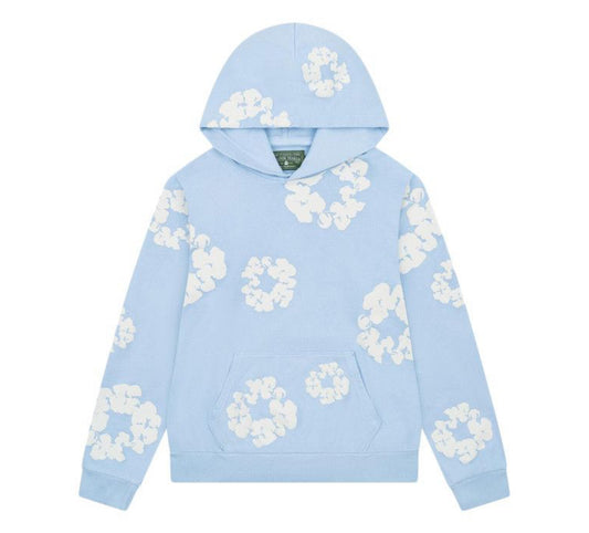 Denim Tears Powder Blue Hoodie