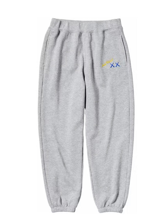 KAWS x UNIQLO Sweatpants Grey