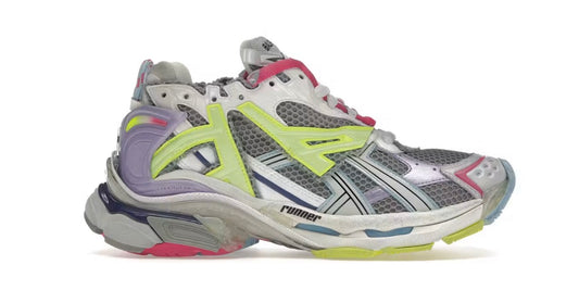 Balenciaga Runner Purple Neon Yellow (Used)