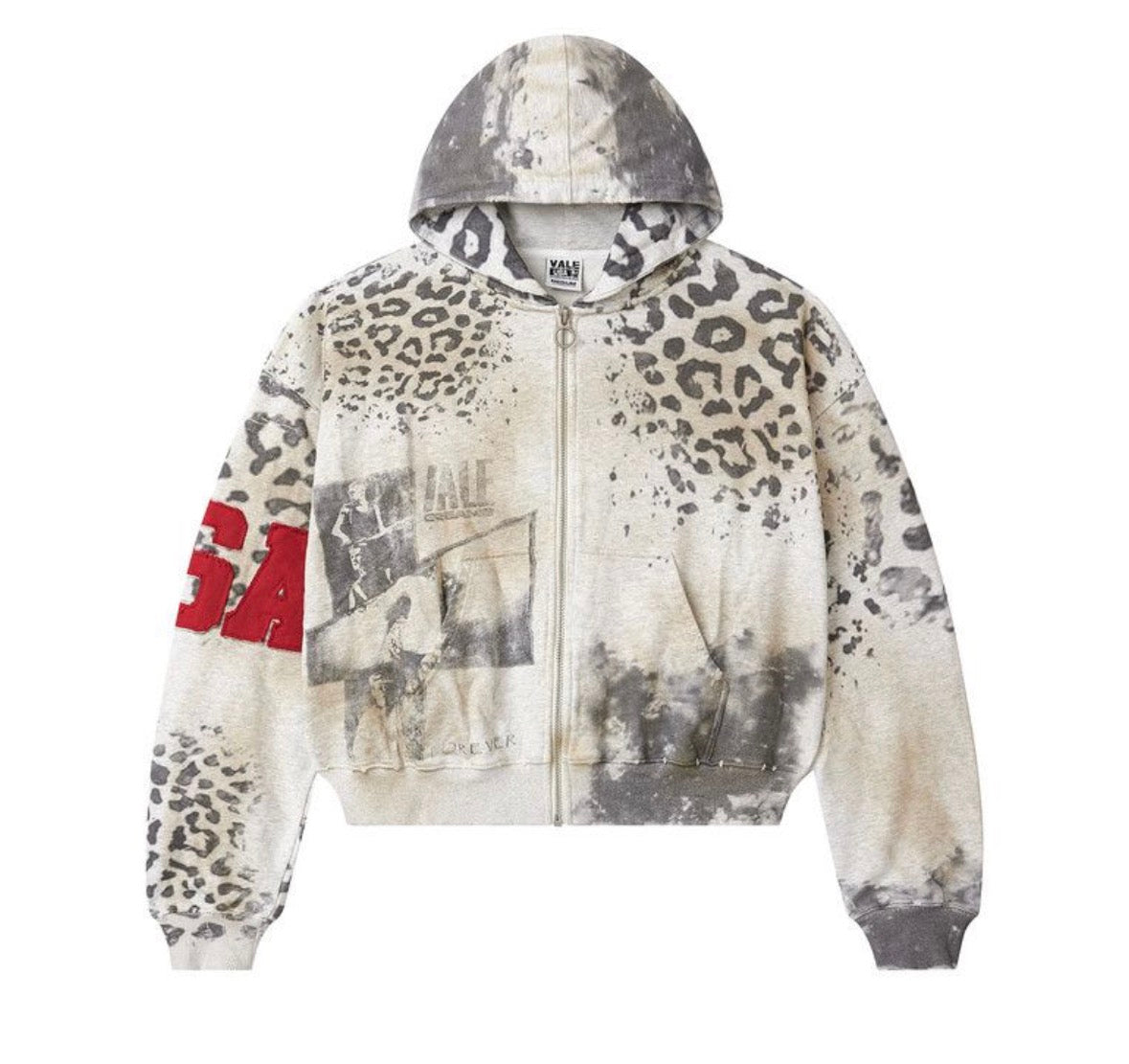 Vale Forever Cheetah Zip Up