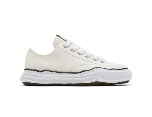 Maison Mihara Yasuhiro Peterson OG Sole Canvas Low White (Used)
