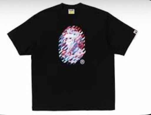 BAPE ABC Camo Illusion Ape Head Tee