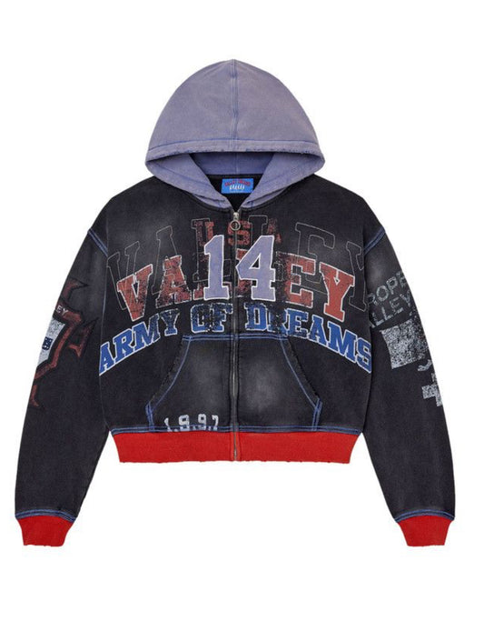 Vale Forever Big 14 Zip Up Black