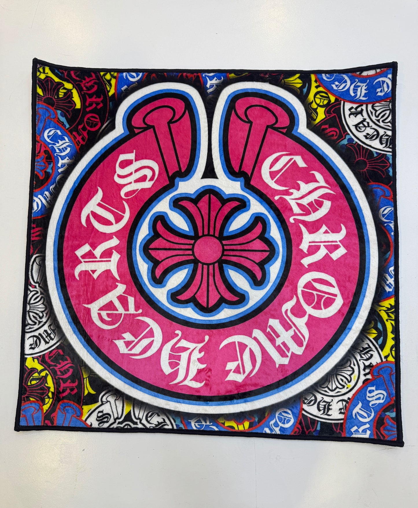 Chrome Hearts Pink Rug