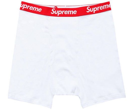 Supreme Boxer Briefs White