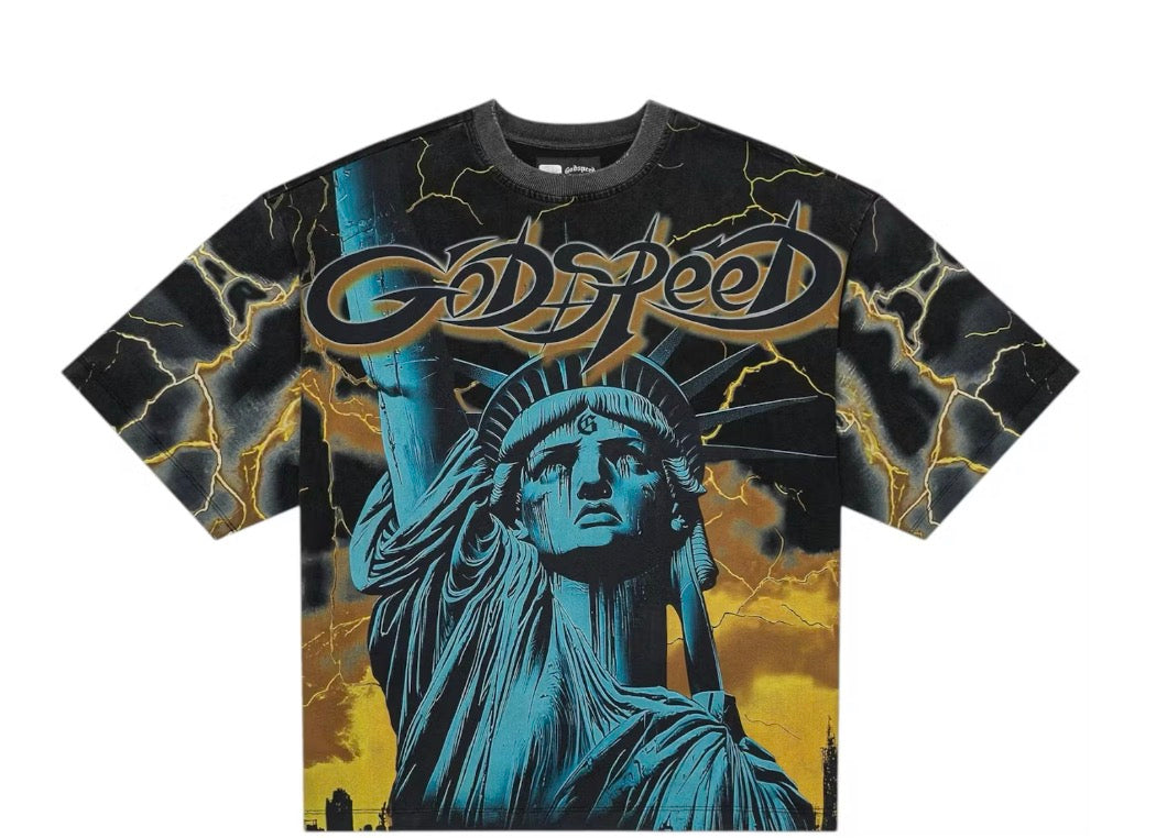 Godspeed Voltage Tee Yellow