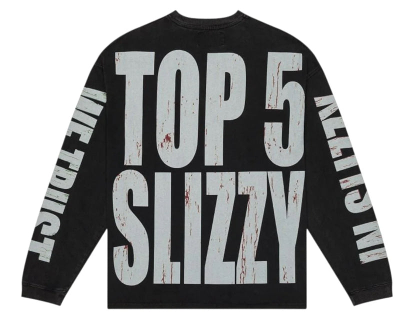Godspeed Top 5 Slizzy Long Sleeve Black