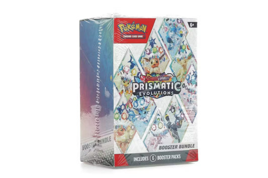 Pokemon Scarlet & Violet Prismatic Evolutions Booster Bundle