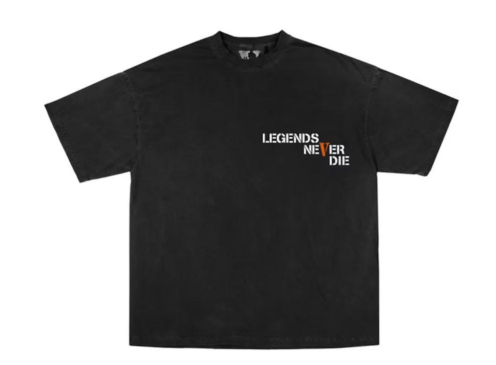 Vlone X Juice Wrld 999 Black Tee