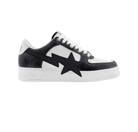 Bape Sta Low OS #1 Color Camo Black White