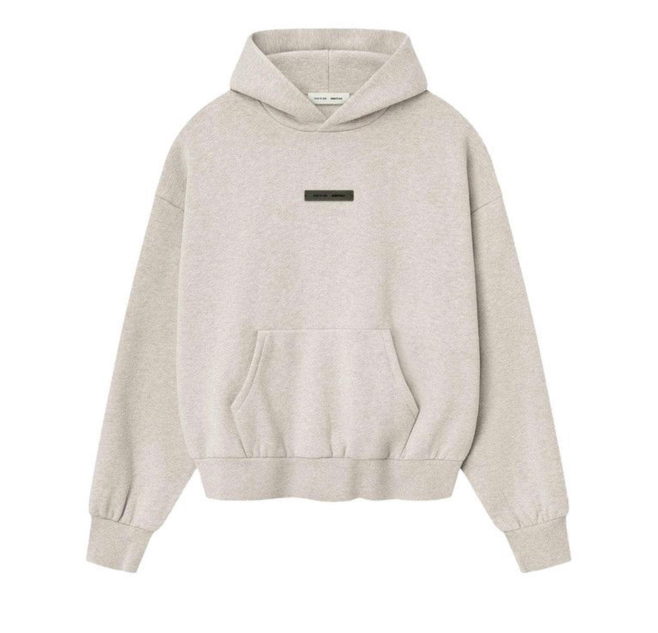 Essentials Fleece Hoodie Heather Stone