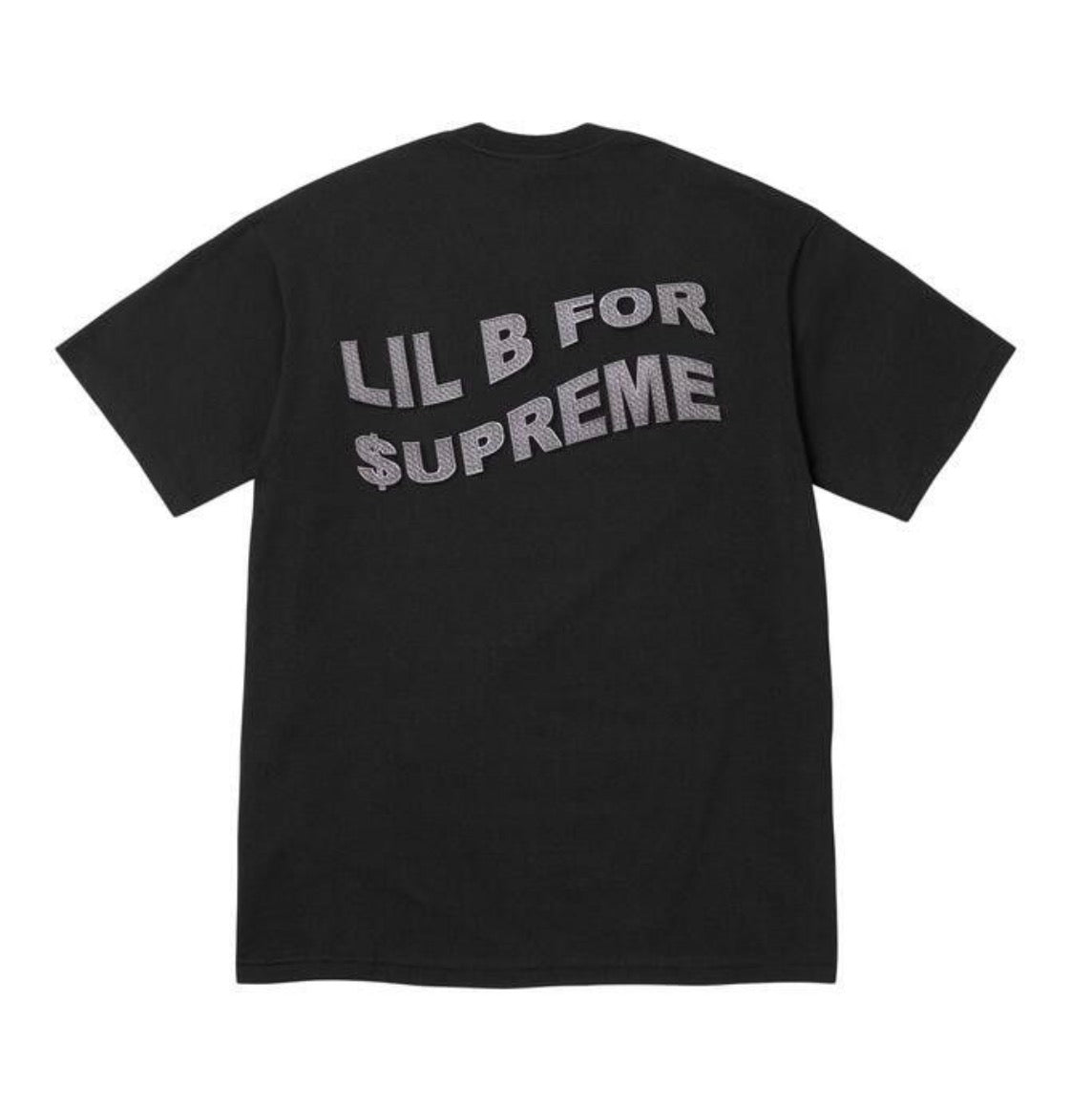 Supreme Based Tee Black Why Hate