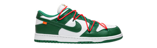 Off White X Dunk Low Pine Green (Used)