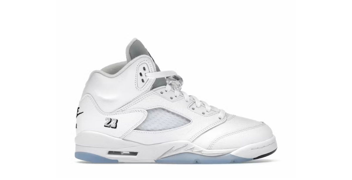 Jordan 5 White Metallic GS