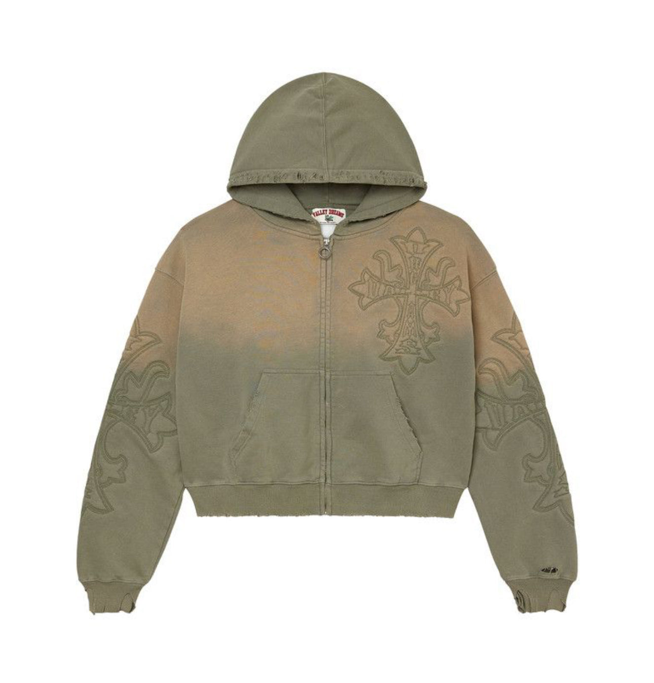 Vale Forever Carver Zip Up Green