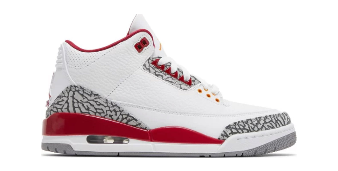 Jordan 3 Cardinal Red