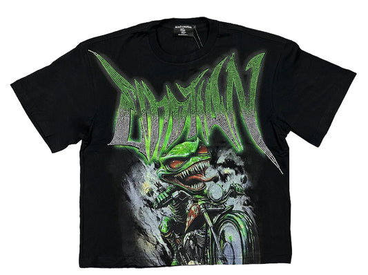 Mixed Emotion Goblin Rhinestone Tee