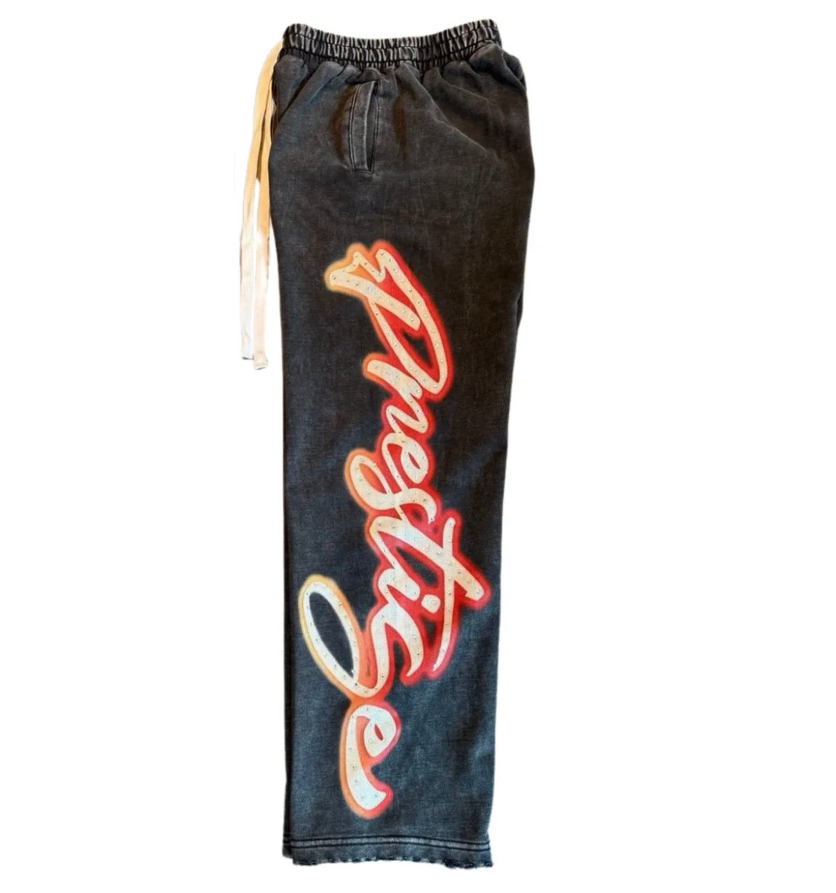 Black Prestige Sweatpants