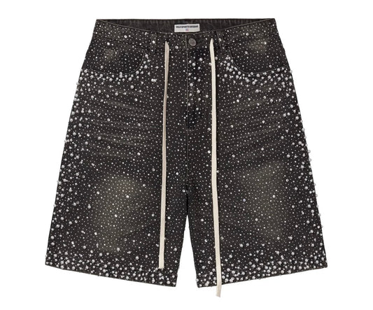 Vale Forever Black Rainstorm Jorts