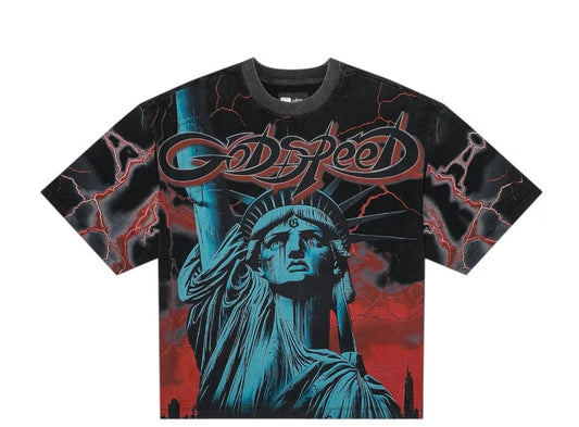 Godspeed Voltage Tee Red