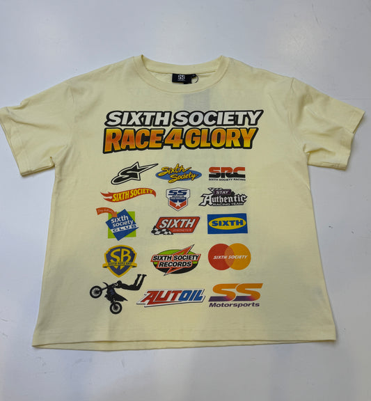Sixth Society Race4Glrory Tee Bone