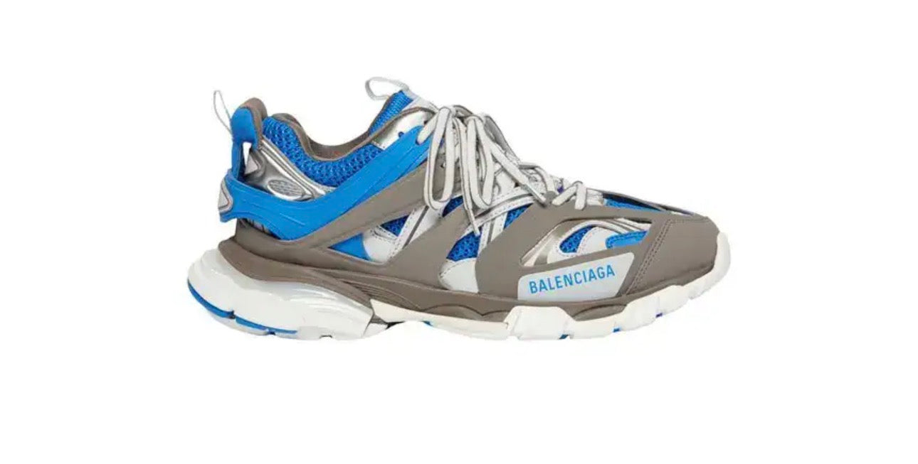 Balenciaga Track LED Light Grey Blue (Used)